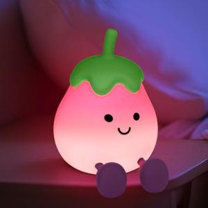 AQXONG Berenjena Luz Nocturna Infantil, Luz Nocturna Infant…