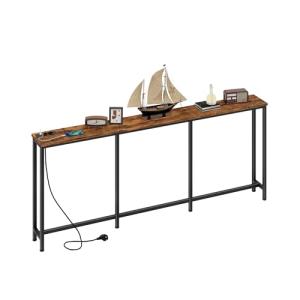 CHOEZON Consola de 180 cm, Mesa de Entrada con Base de Carg…