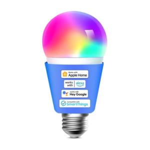 meross Bombilla LED Multicolor, Inteligente, WiFi, Regulabl…