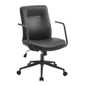 SONGMICS Silla de Oficina Giratoria, Silla de Ordenador, Su…