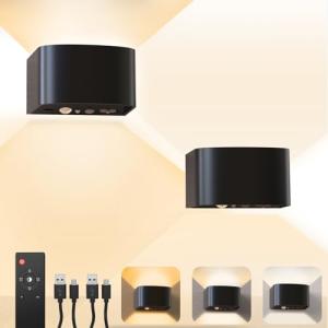 KagoLing Aplique Pared Interior con Sensor de Movimiento, 2…