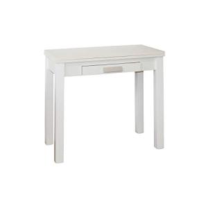 Mesa de Cocina - Modelo HENA - Color Blanco/Blanco - Materi…