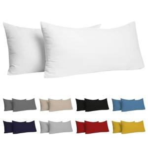 Dreamzie Funda Almohada 40x70 (Juego de 2) - Blanco - para…