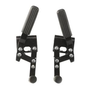 perfk 2x Frenos para sillas de ruedas Freno de mano para si…