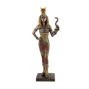 BY SIGRIS Diosa Egipcia Hathor Figuras Bronce Colección Clá…