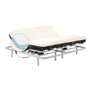 Geriafy - Cama Articulada de Matrimonio Reforzada con Colch…