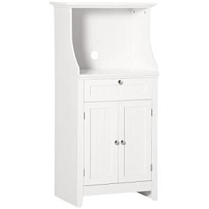 HOMCOM Mueble Auxiliar de Cocina Mueble para Microondas Apa…