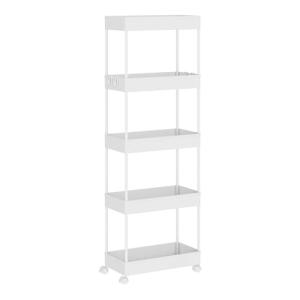 Klihome Carrito Auxiliar con Ruedas, Carro de Cocina de 5 E…