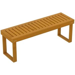 Outsunny Banco de Jardín de 2 Plazas Banco de Madera Asient…