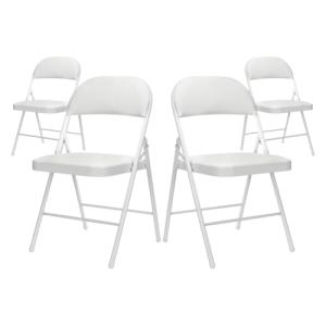 THINIA HOME Pack 4 Sillas Plegables Acolchadas