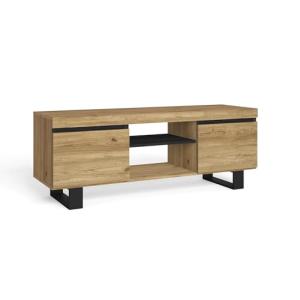 Skraut Home | Mueble de TV | Modelo Naturale con Patas | 2…