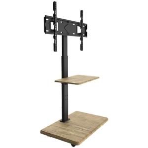XTRARM Soporte TV Pie Portátil Delphos con Base de Madera,…