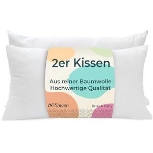 Almohadas para Cama 40x70 2 Unidades Relleno Cojin Hipoaler…