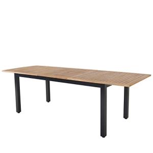 Chicreat - Mesa de extensión, 140 / 180X90x74 / 76.5cm