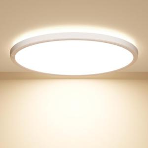 OUILA Ø22CM LED Plafon de Techo, 4000K Lámpara de Techo Mod…