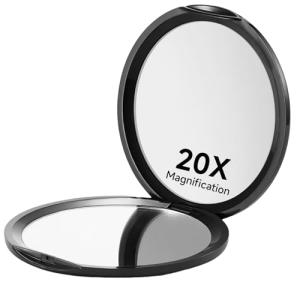 Zernblend Compacto Espejo de Bolsillo con Aumento 1X/20X, I…