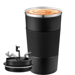 TTSTOIEE termo café 510ml/17oz, termo para café caliente y…