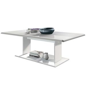 Vladon Mesa de Centro Mono en Blanco con Tablero de la Mesa…