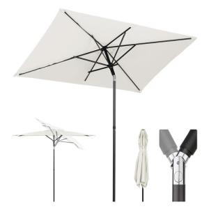 Sekey® Sombrilla para balcón, terraza y jardín, 200 × 125 c…