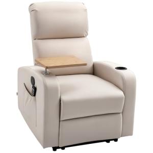 HOMCOM Sillón de Masaje con 8 Puntos de Masaje Sillón Relax…