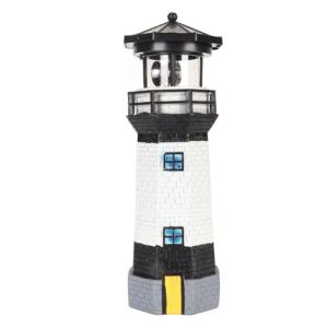 Tomotato Faro Solar, Lámpara de Faro Solar LED Giratoria de…