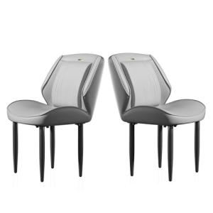 FATIVO Juego de 2 Sillas de Comedor de Piel, Sillón Cocina…