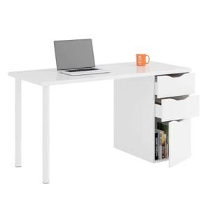 Habitdesign Mesa Ordenador Reversible con 2 Cajones y 1 Pue…