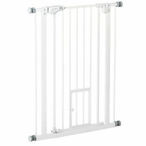 PawHut Barrera de Seguridad de Perros Mascotas 74-80 cm par…