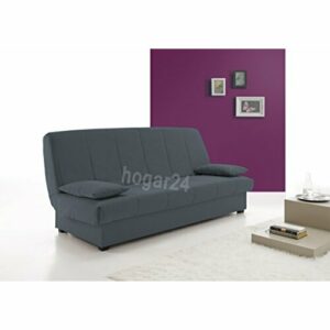 HOGAR24 ES - Sofa Cama Clic CLAC con ARCÓN DE ALMACENAJE Az…