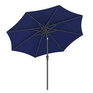SONGMICS Sombrilla de Jardín 300 cm, UPF 50 , Parasol, 30°d…