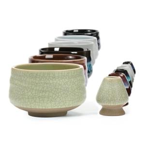 TEANAGOO Chawan Matcha cuenco de té y soporte para batidor…