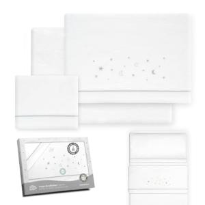 Interbaby - Juego Sabanas Minicuna 50x80 Algodón 100% | Sab…