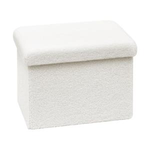 Bonlife Baúl de Almacenaje Plegable,Taburete Reposapiés,Puf…