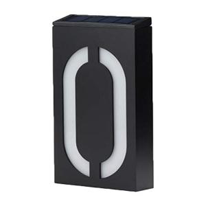 Fdit SeñAl de Luz LED de Energía Solar, Lámpara de Placa de…