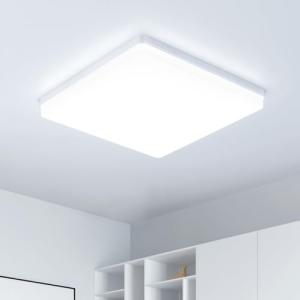 kuwork Lampara Techo LED 48W: 30CM Plafon LED Techo 6500K,…