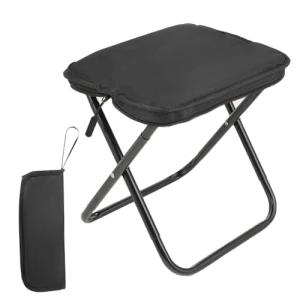 KITDAHOM Taburete plegable – Taburete portátil de camping 3…