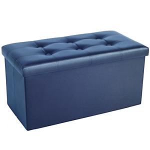 COSYLAND Puff Almacenaje 80L, Banco Almacenaje, Capacidad d…