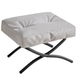 IBUYKE 11.8” H Reposapiés Plegable, Rectangular Reposapiés…