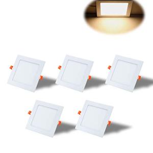 Yafido Panel Led Plafon Techo 12W Superficie Downlight Cuad…