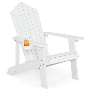 KOMFOTTEU Silla Adirondack de Hips, Sillas de Patio Resiste…