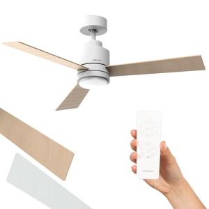 Mellerware - Ventilador de Techo con Luz Brizy Bright Core…