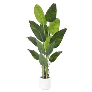 ZEEOZE Planta Artificial Ave del Paraíso 180cm Plantas Arti…