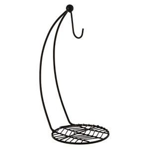 Premier Housewares Percha de plátano, hierro, negro