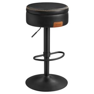 VASAGLE EKHO Colección - Silla de Bar 360° Giratoria, Silla…