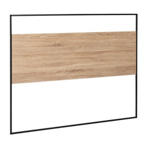 IDMarket Detroit - Cabecero de pared de madera y metal, dis…