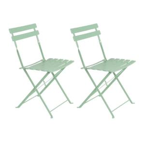 LOLAhome Set de 2 sillas Plegables de jardín y terraza Sira…
