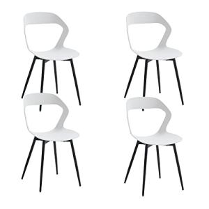 BenyLed Juego de 4 sillas de Comedor/Silla de salón Diseño…
