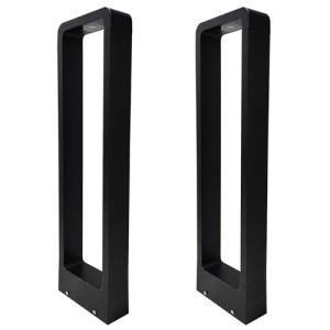 LED ATOMANT Pack 2x Balizas Exterior Jardin 7W, color blanc…