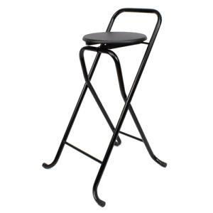 THE SECRET HOME Taburete Plegable con Respaldo - Silla Pleg…