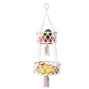 Jilskl Cesta Colgante, Cesta de Frutas Colgante, Cesta de F…
